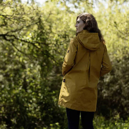 Women's Brighton Staywax Parka - Mustard