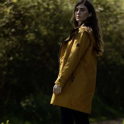 Women's Brighton Staywax Parka - Mustard