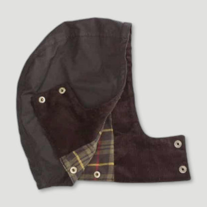 Women's Olivia Waxed Jacket - Brown from Oxford Blue - British Made Waxed Jackets