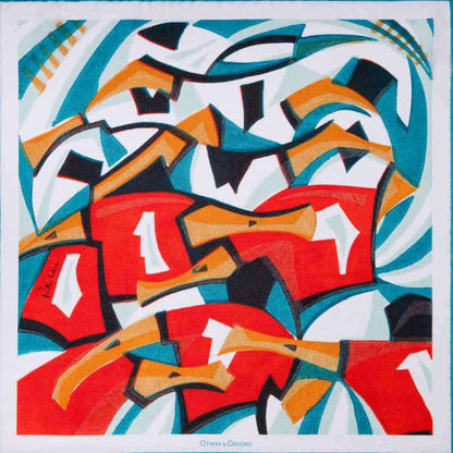 World Class Scrummage Silk Pocket Square