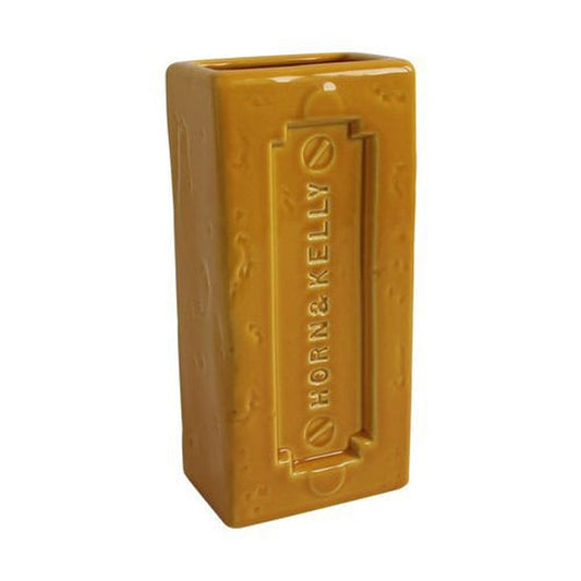 Yellow Liverpool Brick Vase