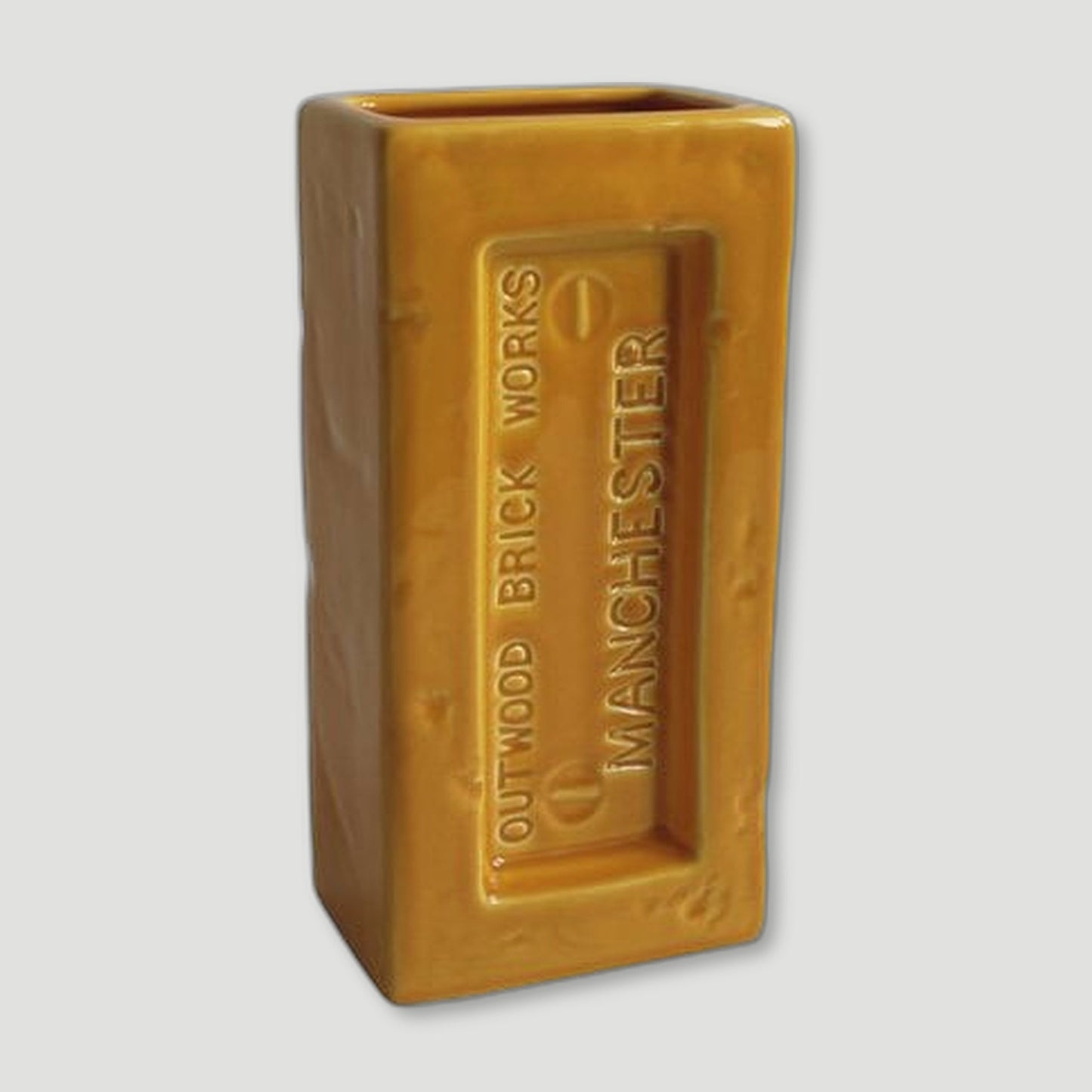 Yellow Manchester Brick Vase