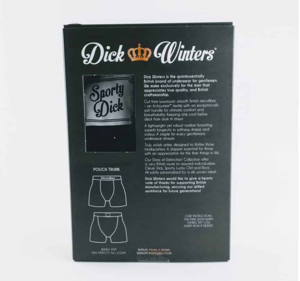 Sporty Dick Trunks Dick Winters Mens Designer Boxers Sgb