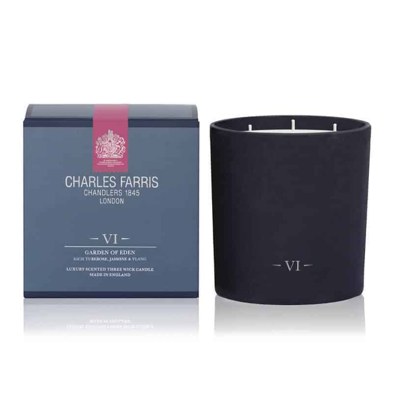 Garden of Eden 3 Wick Candle - Charles Farris - SGB