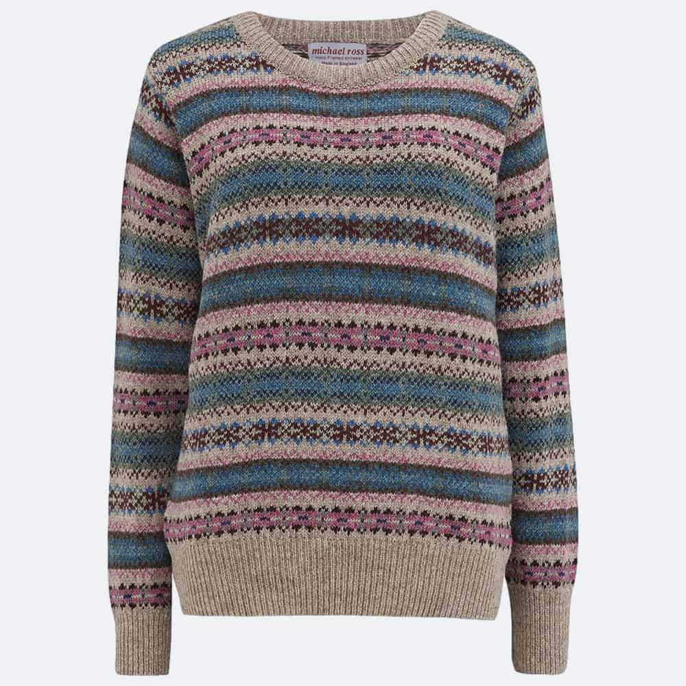 Oatmeal ladies clearance jumper