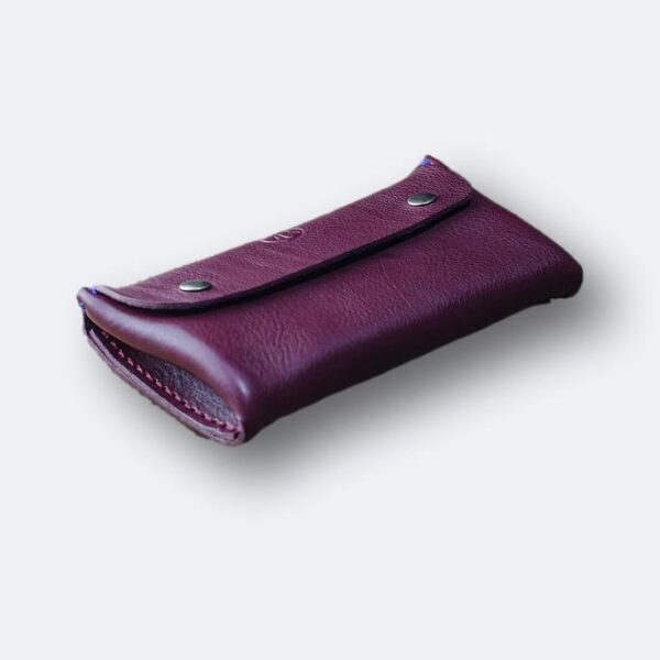 American Bison Leather Zippered Pouch | Russell's For Men